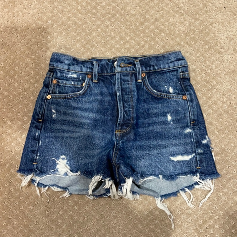 AGOLDE denim shorts